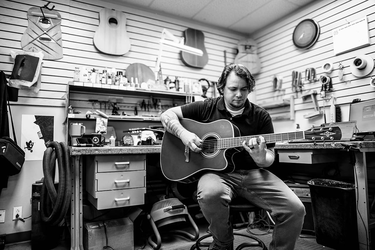 Matt Ross, Guitar Shop Manager